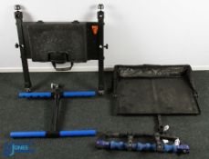 Fishing Accessories to include a Behr Fishing bait seat, a Rive rod roller, an Avanti side tray, and
