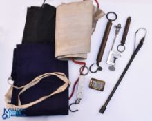 Hardy Bro Fishing Rod bags, 2 empty bags, a House of Hardy with 3 sections #122cm long, a Hardy 3