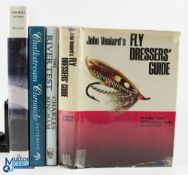 4x Fishing Books: The River Test Charles Bingham 1990, Chalk Stream Chronicles Neil Patterson