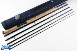 Thomas & Thomas 15' 6 piece graphite salmon fly rod, line #11, rod No. 125693, lined butt and