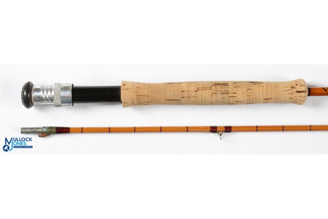 Hardy Alnwick "The Perfection" No H19392 palakona split cane trout rod 8' 2pc, alloy uplocking - Image 3 of 4