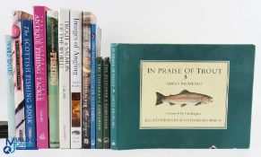A Carton of Modern Fishing Books all large folio size books, to include: The Fly Fishers Companion