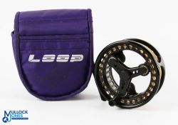 Loop Dry Fly alloy large arbor trout fly reel (the first of the large arbor reels) No 3453, tri-