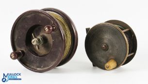 Army & Navy Victoria, London SW2, brass salmon reel 4