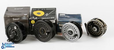 4x Various Fly Reels - to inc' System 2 89 3.5