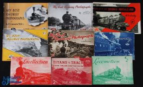 Railway Publications of 1946-49 Period (9) - group of different Publications with titles of 