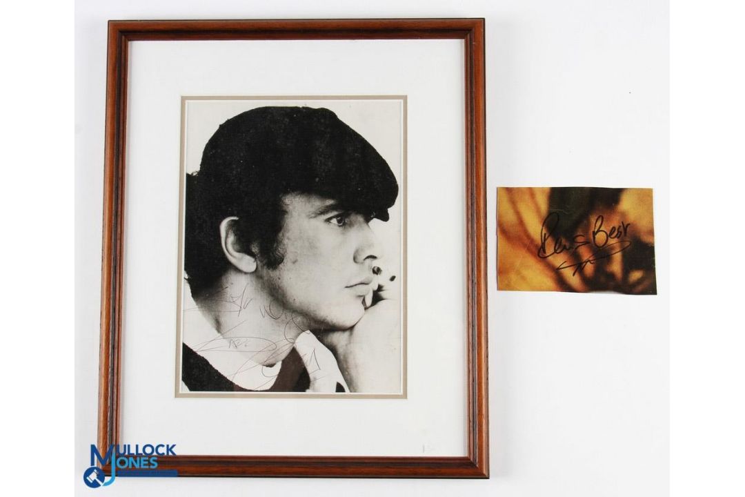 Music Entertainment - The Beatles - Pete Best Autograph on magazine cutting, in black ink, - Image 1 of 2
