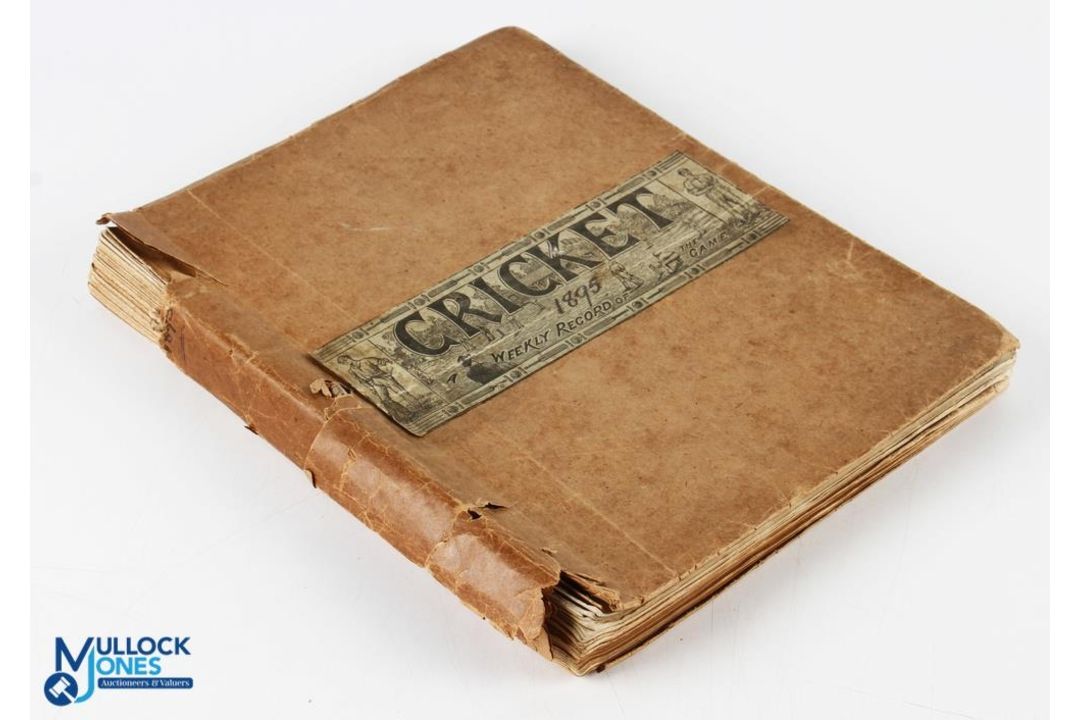 Cricket 1895 - 12 monthly editions each with 16 pages and illustrated with photographs and text - Image 4 of 4
