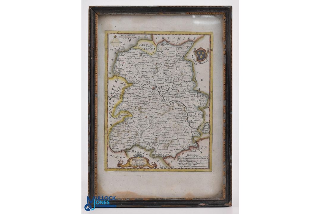 Shropshire - Doomsday Book & Map - a facsimile copy of the Doomsday Book relating to Shropshire, - Image 2 of 2