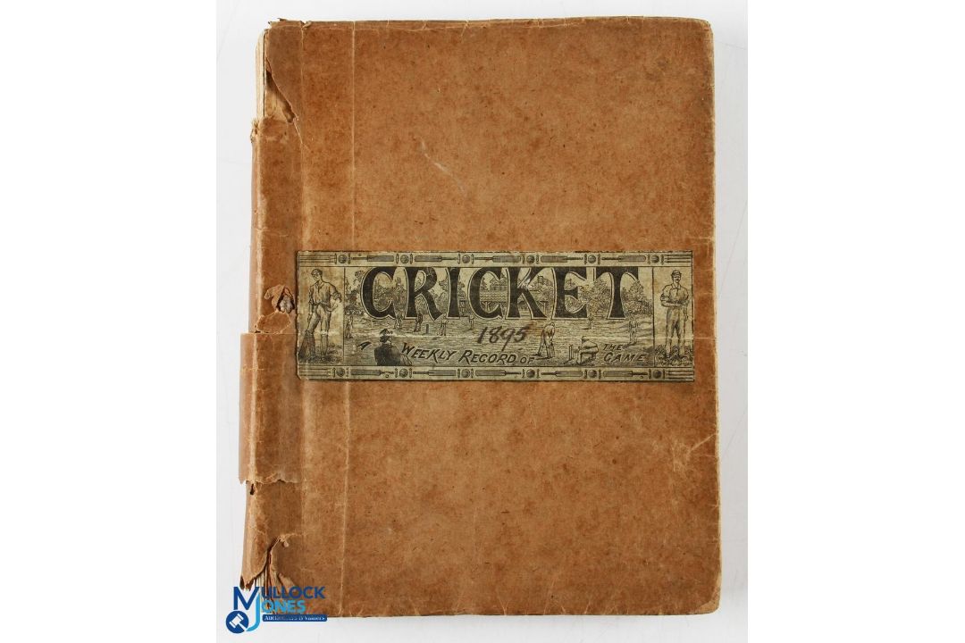 Cricket 1895 - 12 monthly editions each with 16 pages and illustrated with photographs and text - Image 1 of 4