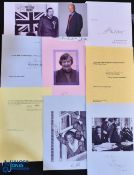 Autographs Two small autograph books -containing the signatures of celebrities including: Pete