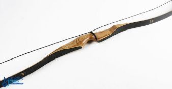 Vintage Bear Archery Grizzly Glass Powered Recurve Bow 45# Amo BC -09-444- 58