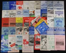 1950-1960 English Football Leagues Programmes a selection of 48 programmes to include Wrexham v