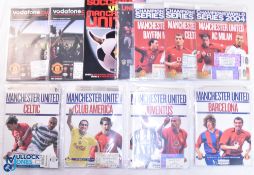 Manchester United Football Club Tour programmes, tickets, team sheets and newspaper reports - 2004
