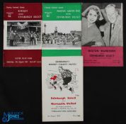 1950 Edinburgh Select v Newcastle Utd at Tynecastle programme 5 August 1950; 1954 Edinburgh Select v
