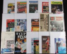 1984/85 Manchester Utd Div. 1 away match programmes complete season + Watford (January 1985