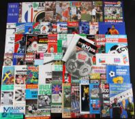 Collection of England international away programmes 1972 Scotland, 1973 Ireland, Poland, 1974
