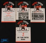 1951/52 Manchester Utd Div. 1 championship season homes v Wolverhampton Wanderers, WBA, Stoke