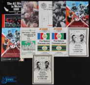 Wales Specials Rugby Items (11): Carwyn James XV v Barry John XV 1972, BJ's last game (2); Carwyn'