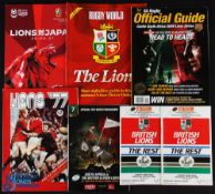British Lions Specials Selection (7): Lions 77, NZ Herald Tour Highlights Publication; SA Rugby