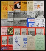 Collection of South West England area match programmes to include Bideford FC homes 1958/59