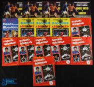 Collection of Scottish Cup Final match programmes 1978 Rangers v Aberdeen x 3, 1979 Rangers v