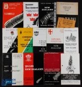 1967/1972/1974 NZ in the UK Rugby Programmes (13): The 1967 games v S of England, Mids/Lond/H