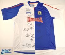 Blackburn Rovers FC 2005-2006 Home Football Shirt signed by fifteen including Brad Friedel, Robbie