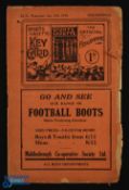 Pre-War 1929/1930 Middlesbrough v Chesterfield FAC replay at Ayresome Park 15 January 1930; covers