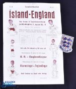 The following lots are football memorabilia relating to Derek Lewin, football player for Oldham