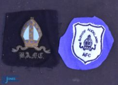 Derek Lewin Bishop Auckland Blazer Badge from the Wembley Cup Final years (1954-1957 era) together