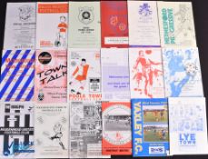Considerable collection of non-league match programmes with a wide variety of different clubs to