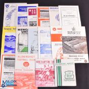 Collection of Football League Cup match programmes to include FINALS: 1965/66 WBA v WHU, WHU v