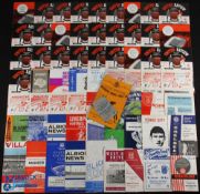 1965/66 Manchester Utd complete season homes nos. 1-28 including league, FAC, EC; complete season