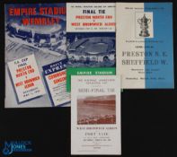 1954 FAC Final West Bromwich Albion v Preston NE match programme 1st May 1954; 1954 Empire Stadium