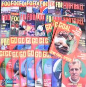 1960s-1970s Football Weekly Football Monthly and Goal Magazines, a good clean collection of #115
