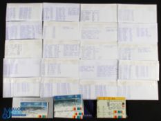 Giant Wales & Wider Rugby Tickets Collection (400+): To inc matches h/a involving Wales & England (