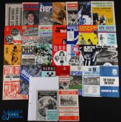 1972/73 Manchester Utd Div. 1 away match programmes complete season (21) including Chelsea (Bobby