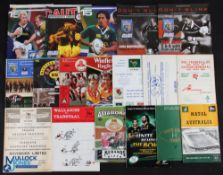 1953-2011 S African Interest Rugby Programmes (17): Marvellous bundle with some rarities here: S