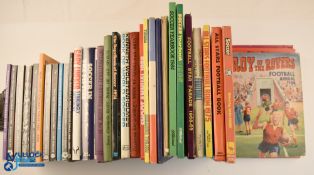 35 Football Books, Annuals and Yearbooks in Fair-Good condition