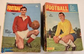 90+ Charles Buchan's Football Monthly magazines 1960-1965 - not a complete run, some duplication