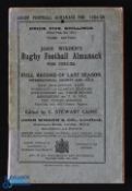 1925-26 Wisden's Rugby Football Almanack: The third & last of only three editions ever of this