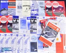 1960 Football League Club Programmes, a good selection with noted teams of Bury Chester, Burnley,