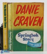 Springbok Rugby Book Specials (2): Worn but with colourful d/js, h/bs, Danie Craven, 'Springbok
