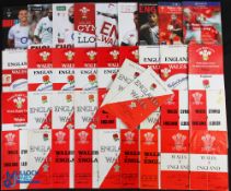 1962-2022 Wales & England Rugby Programmes (40): Across 60 years of clashes at Twickenham or