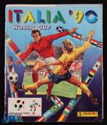 1990 World Cup Italia '90 Panini sticker album complete collection; covers are loose, the full album