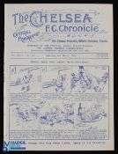 1928/1929 Chelsea v Oldham Athletic Div. 2 match programme 2nd March 1929 at Stamford Bridge; ex.bv,