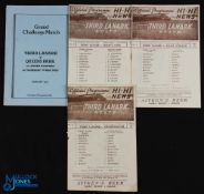 1952/53 Third Lanark v Airdrie Div. 'A' programme 13 December 1952, v 1953/54 Alloa Athletic (SLC)