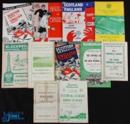 Selection of international inter-league match programmes 1948 Football League v Irish League (20