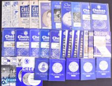 Collection of Chelsea home match programmes 1946/47 Arsenal (FAC), Everton, 1947/48 Derby County,